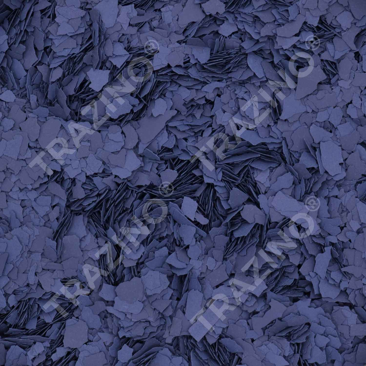 Trazino® Farbchips in Kobaltblau zum Einstreuen für Beschichtungen Trazino® Farbchips in Kobaltblau zum Einstreuen für Beschichtungen